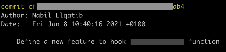 My first Rust commit!